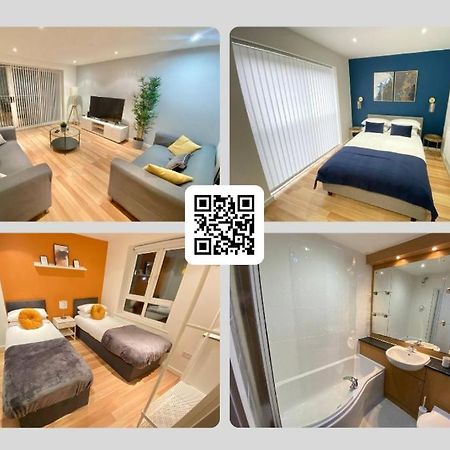 Large 5-Bed City Centre Townhouse With Secure Parking 맨체스터 외부 사진